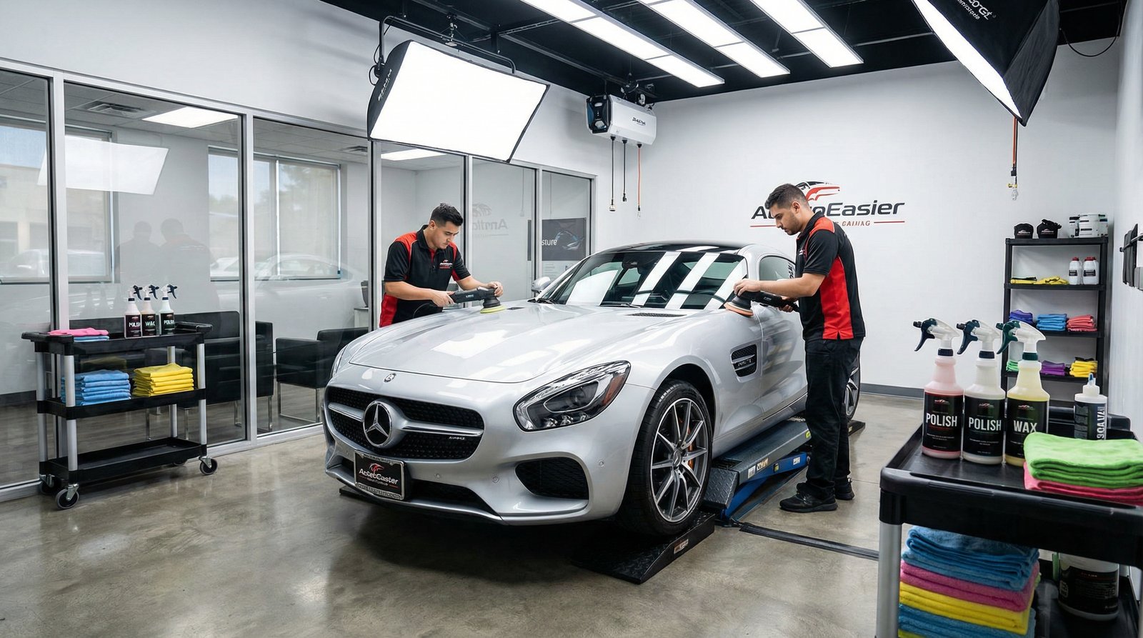 福利姬汽车美容视频